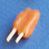 Dollhouse Miniature Popsicle, Orange